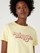 Футболка Wrangler Logo Regular Banana Жовтий XS 112332103 112332103 фото 3