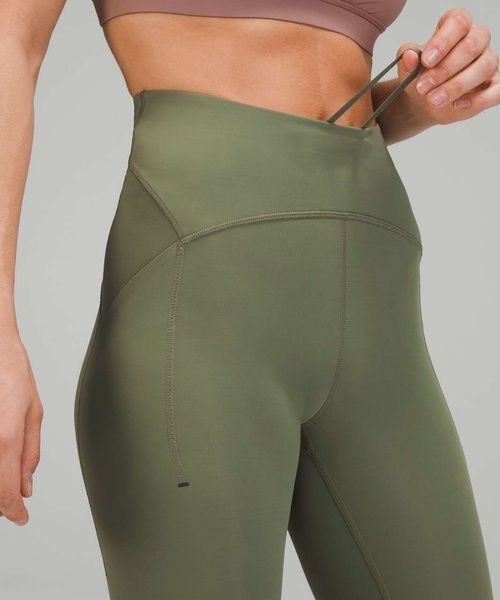 Легінси для тренувань Lululemon Power Thru High-Rise Хакі US18/4XL LW5DAJS LW5DAJS фото