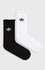 Набір високих шкарпеток adidas unisex Ruffle Crw 2Pp Чорно-білий 37-39 HC9532 HC9532 фото 1