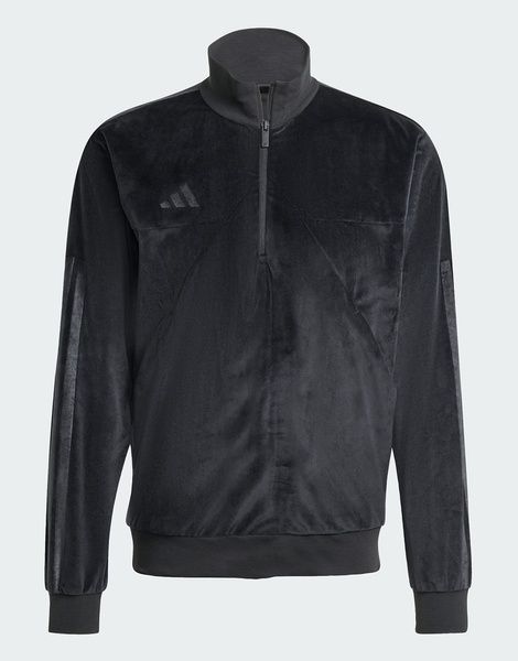 Кофта adidas Velour Half Zip Track Top Чорний M JW0258 JW0258 фото