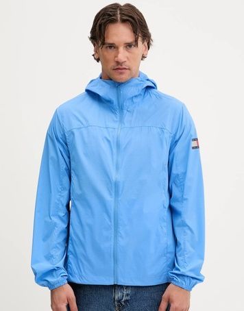 Вітровка Tommy Jeans OUTDOOR SHELL Блакитний S DM0DM21669 DM0DM21669 фото