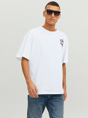Футболка Jack&Jones JorMamushi SS Ft Ex1 Білий M 12239203 12239203 фото