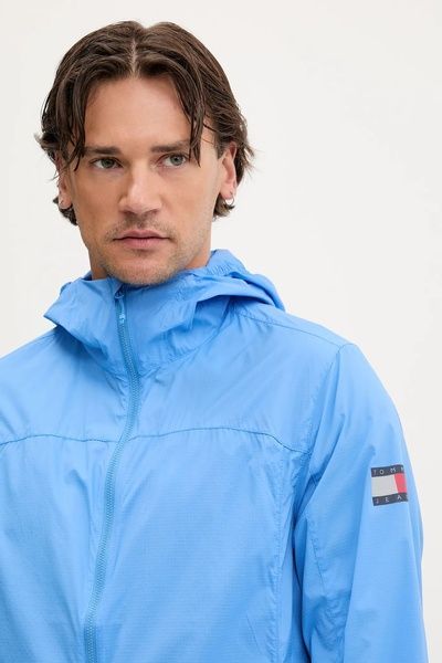 Вітровка Tommy Jeans OUTDOOR SHELL Блакитний S DM0DM21669 DM0DM21669 фото