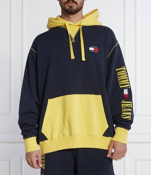 Худі Tommy Jeans Panelled Colour Block Синій XL TJ060455SK TJ060455SK фото