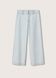 Джинси MANGO Culotte Cropped Блакитний EUR32 27057122 27057122 фото 6