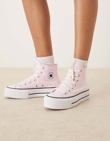 Кеди Converse Chuck Taylor All Star Lift Hi Platform Рожевий 39 572721C 572721C фото