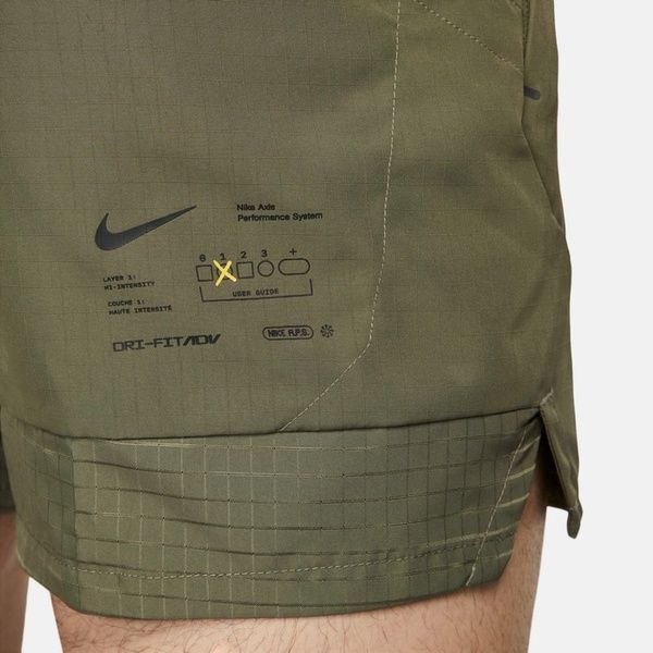 Шорти для тренувань Nike Dri-Fit Adv A.P.S. Хакі S FB6853-222 FB6853-222 фото