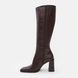 Чоботи MANGO Square Toe Leather W Коричневий 39 37097109 32 37097109 32 фото 3