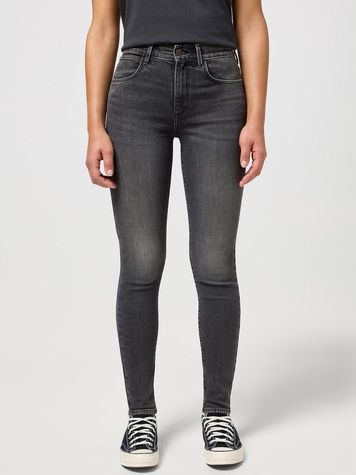 Джинси Wrangler High Skinny Чорний W32L30 112351058  112351058 фото