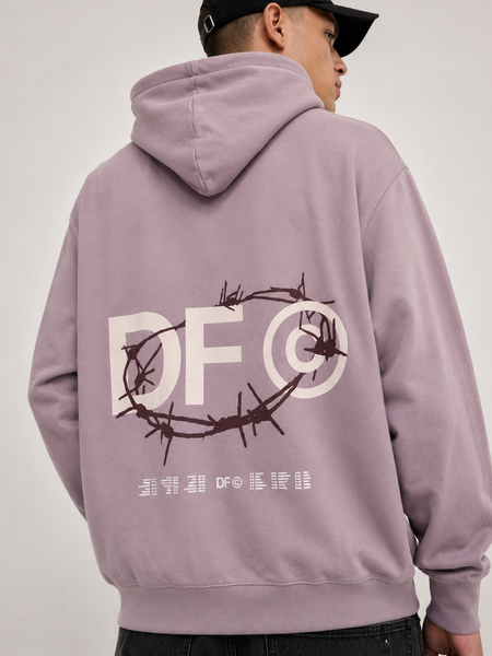 Худі ASOS DARK FUTURE Oversized Фіолетовий M 132320700 132320700 фото