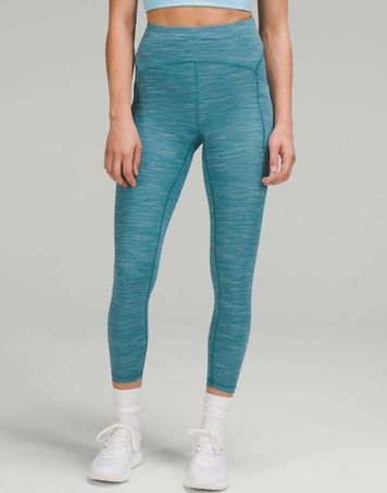 Легінси для тренувань Lululemon Power Thru High-Rise Блакитний US16/3XL LW5DHCS LW5DHCS фото