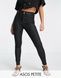 Джинси ASOS DESIGN Petite Ridley Skinny Чорний W26L36 104223894 104223894 фото 1