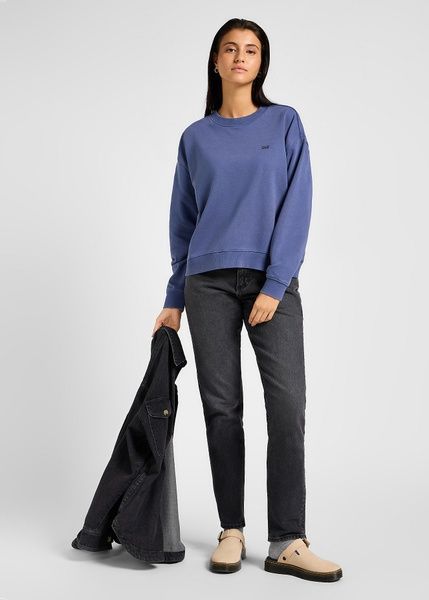 Світшот Lee Crew Neck Surf Синій XS 112353415 112353415 фото