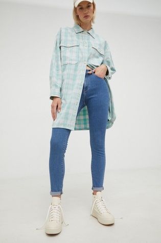 Джинси Wrangler High Rise Skinny That Way Синій W26L30 W27HKRP23 W27HKRP23 фото