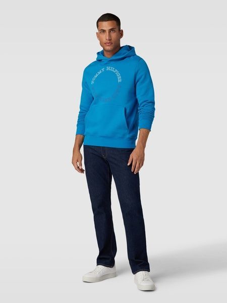 Худі Tommy Hilfiger Monotype Блакитний M MW0MW32655 MW0MW32655 фото