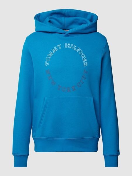 Худі Tommy Hilfiger Monotype Блакитний M MW0MW32655 MW0MW32655 фото