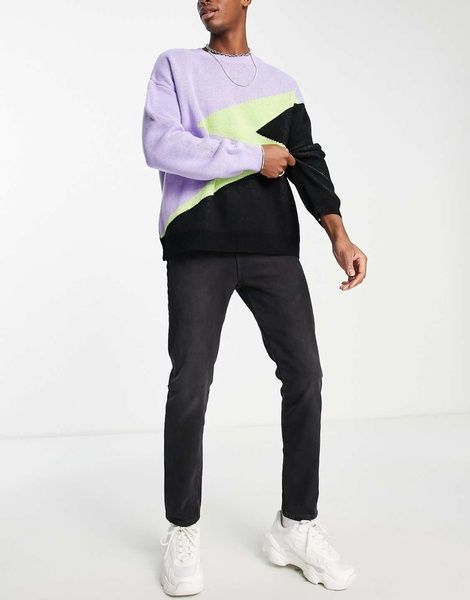 Джинси COLLUSION x003 Tapered in washed Black W30L30 1851170 1851170 фото