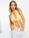 Топ ASOS DESIGN Halter Tie Cami Помаранчевий EU44/XL 117356516 117356516 фото 1