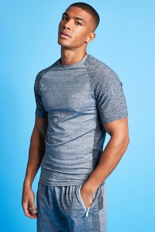 Футболка Boohoo Man Active Tonal T Сірий M MZZ03617 MZZ03617 фото