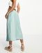 Спідниця Lola May Satin Midi Зелений UK14/L 127349827 127349827 фото 2
