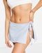 Пляжна спідниця Weekday Towelling R-el Блакитний M/L 118781481 118781481 фото 1