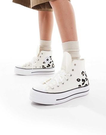 Кеди Converse Chuck Taylor All Star Lift Print Білий 41.5 A14936C A14936C фото