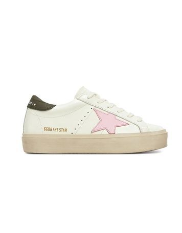 Кеди Golden Goose Hi Star Classic With List Білий 39 GWF00118-F006872-12170 GWF00118-F006872-12170 фото