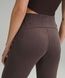 Штани Lululemon Ribbed Softstreme Zip-Leg High-Rise Cropped Коричневий US2/XS LW6CNWS LW6CNWS ESPR фото 2
