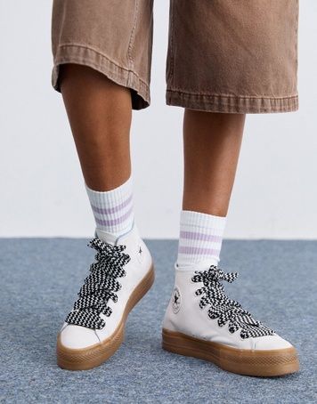 Кеди Converse Chuck Taylor All Star Lift Platform Vintage Білий 39 A10414C A10414C фото