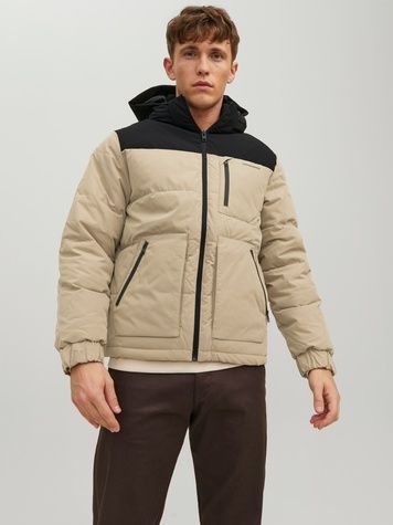 Пуховик Jack&Jones Otto Dune Бежевий XS 12214648 12214648 фото