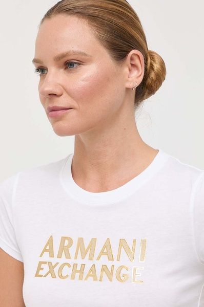 Футболка Armani Exchange Білий S 6RYT07 YJ8QZ 6RYT07 YJ8QZ фото