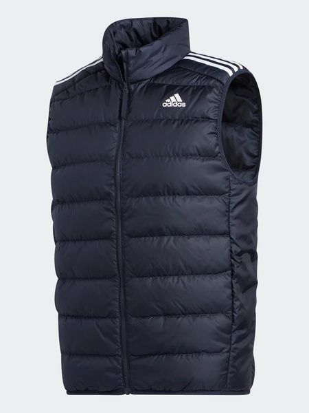 Пуховий жилет adidas Essentials Light Down Синій L GH4584 GH4584 фото