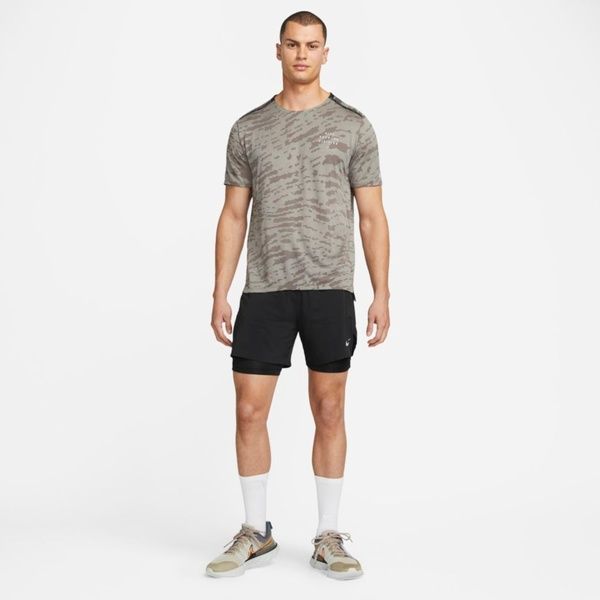 Футболка Nike Dri-Fit Run Division Rise 365 Сірий 2XL DM4636-017 DM4636-017 фото