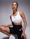 Спортивний топ adidas Techfit Bra Білий L JG3961 JG3961 фото 1
