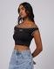 Топ Levi's Graphic Bardot Чорний XS A6038 0002 A6038 0002 фото 4