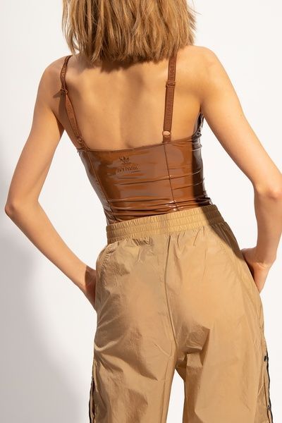 Латексне боді adidas x Ivy Park Latex Bsuit Коричневий XS H19005 H19005 фото