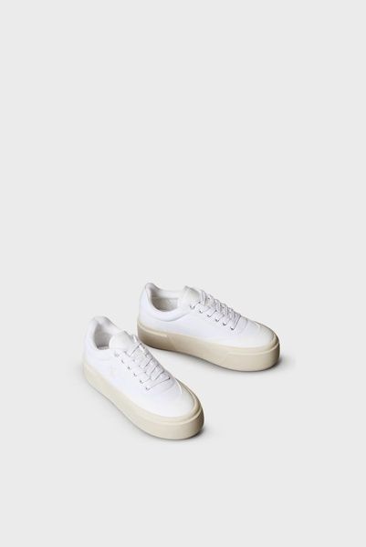 Кеди Calvin Klein Jeans Flatform Lace Up Nyl Mix Білий 37 YW0YW02013 YBR YW0YW02013 YBR фото