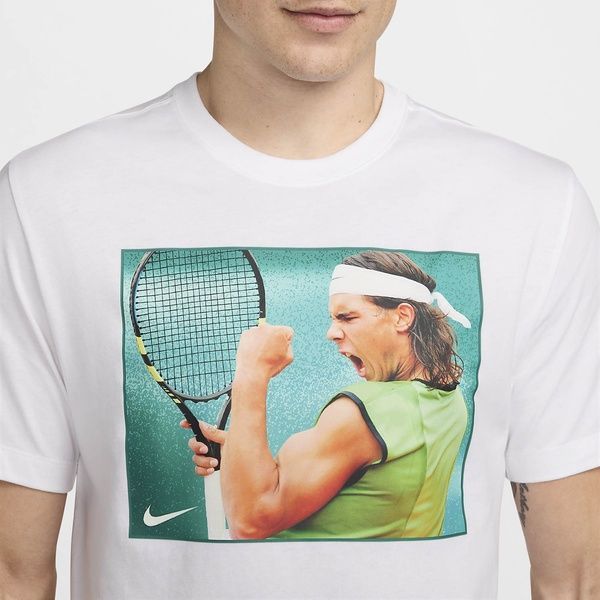 Футболка Nike Rafa Celebration Білий S HJ3848-100 HJ3848-100 фото