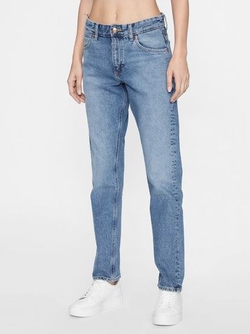 Джинси Lee Rider Slim Блакитний W28L33 112341337 112341337 фото