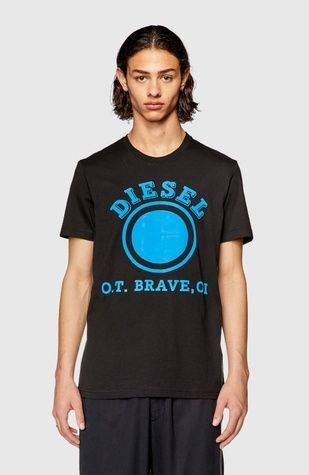 Футболка Diesel Diego-K64 Чорний M A11046-0GRAI A11046-0GRAI фото