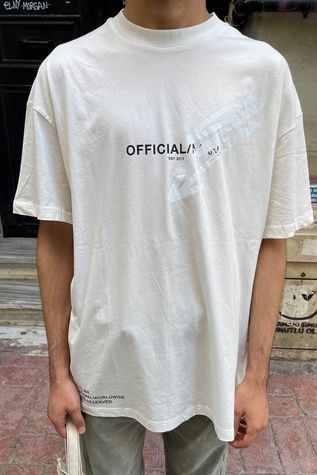 Футболка Boohoo World Wild Oversized Білий L 017-005-20 017-005-20 фото