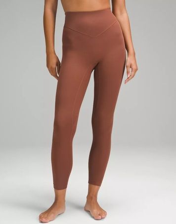 Легінси для йоги lululemon Breezethrough High-Rise Коричневий US14/XXL LW5GFUS LW5GFUS фото