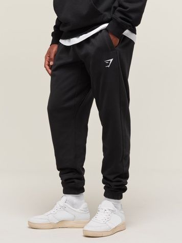 Спортивні штани Gymshark Essential Oversized Чорний L A2A7T-BBBB A2A7T-BBBB фото