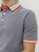 Футболка поло Jack&Jones EPAULOS Сірий M 12136668 12136668-M фото 4