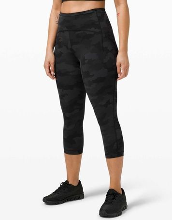 Легінси для бігу Lululemon Swift Speed ​​High-Rise Crop Чорний US20/5XL LW6BJES LW6BJES фото