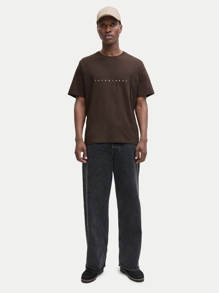 Футболка Jack&Jones Star JJ Коричневий M 12234746 12234746 фото