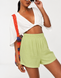 Шорти Lola May Linen Blend W Зелений UK12/M 127349851 127349851 фото 3