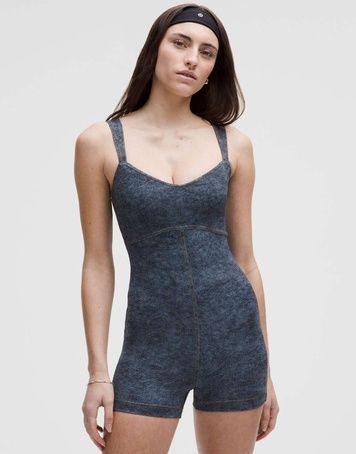 Комбінезон Lululemon Everlux Denim-Print W Синій XS LW1FEDS LW1FEDS фото
