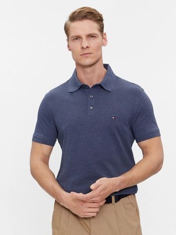 Футболка поло Tommy Hilfiger 1985 Синій S MW0MW17771 MW0MW17771 фото