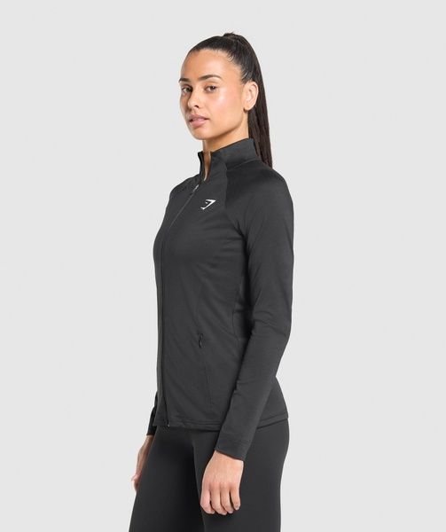 Олімпійка Gymshark Training Zip Up W Чорний XS B1A1N-BBBB B1A1N-BBBB фото